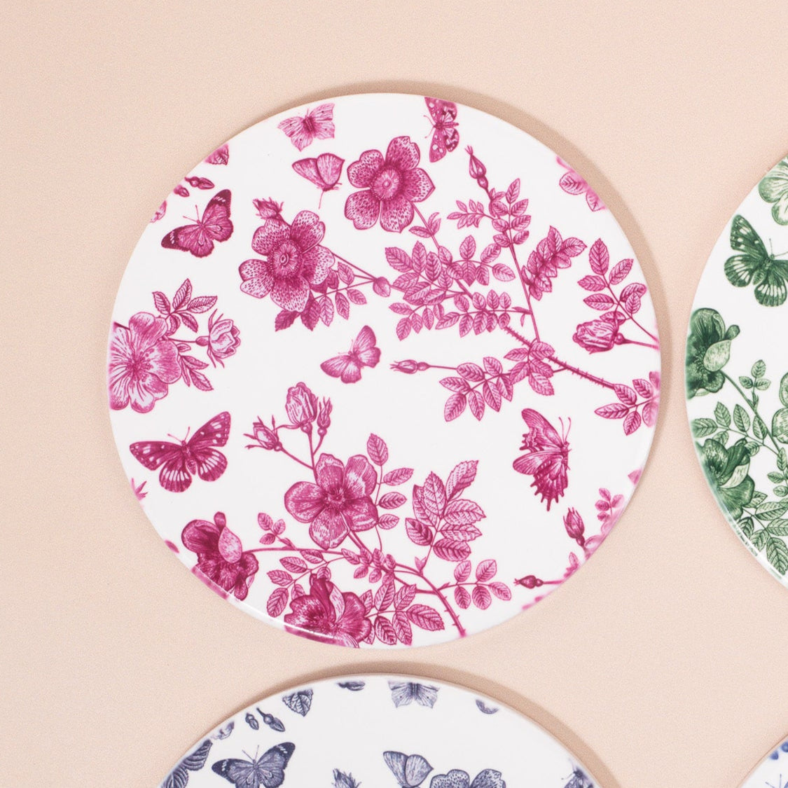 Rose Coaster Set