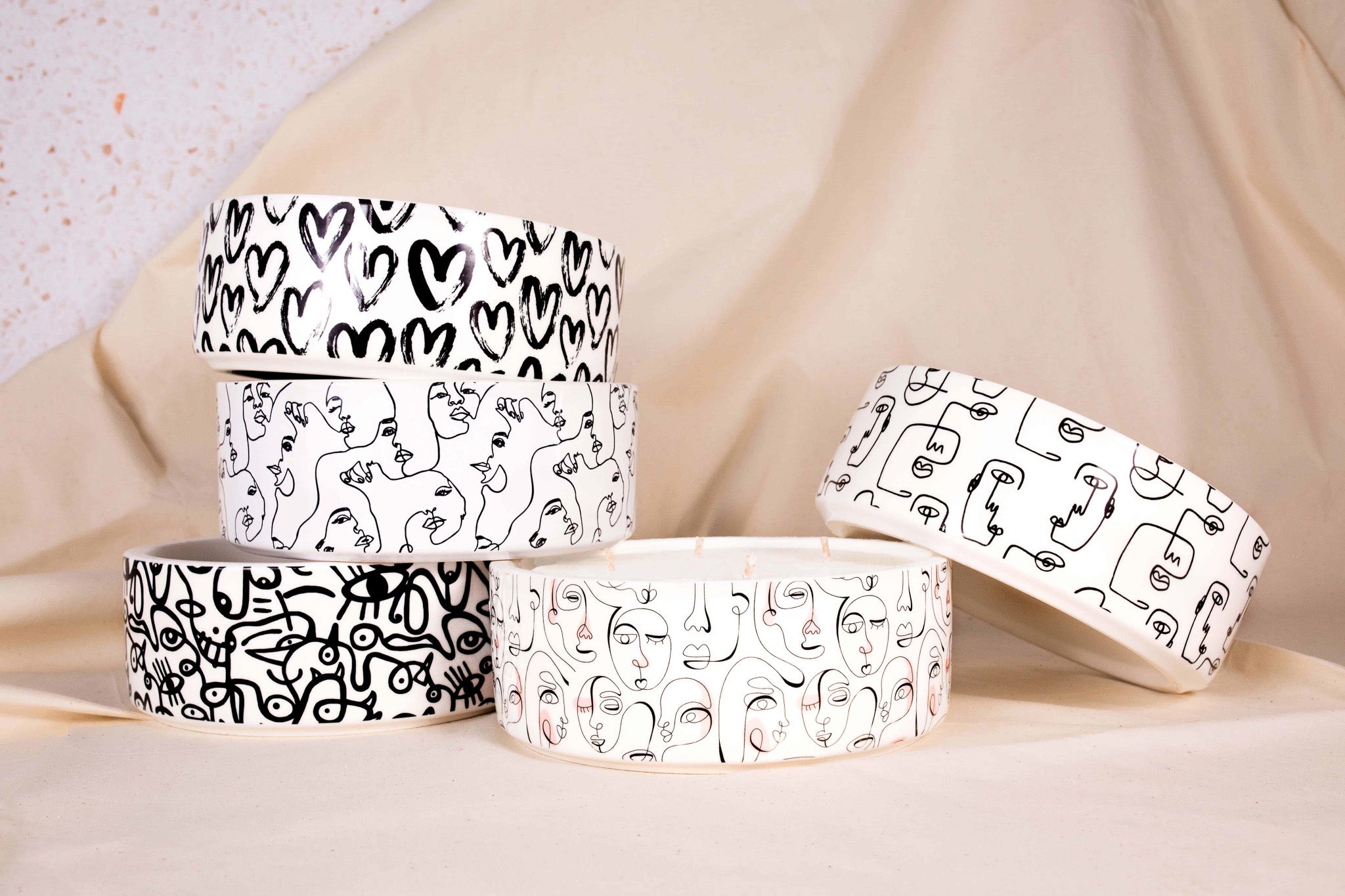 Inkwell 400g Candle Set