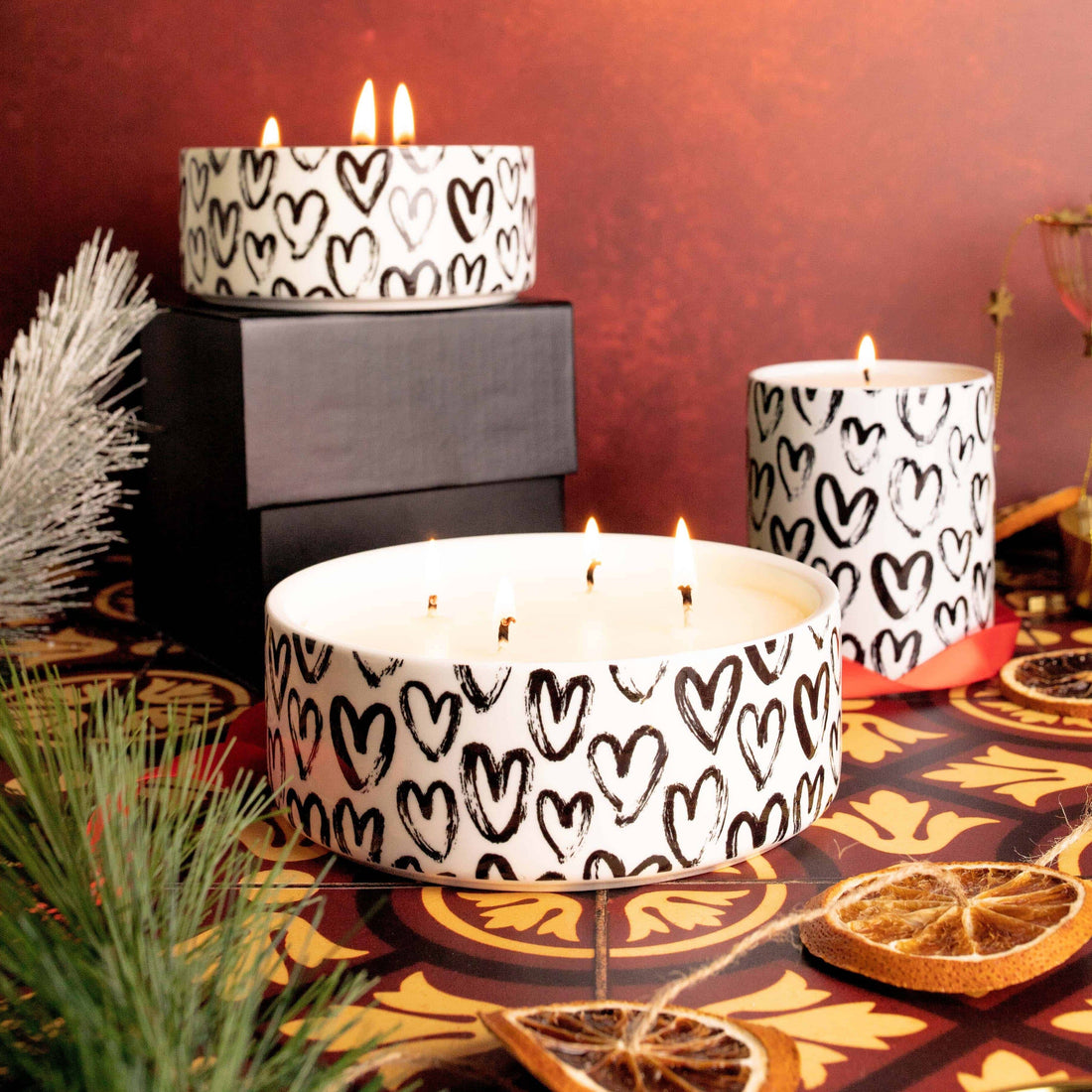 Sending Love Candle Set