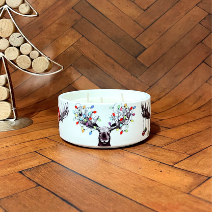 NEW! Festive Moose 250g Candle