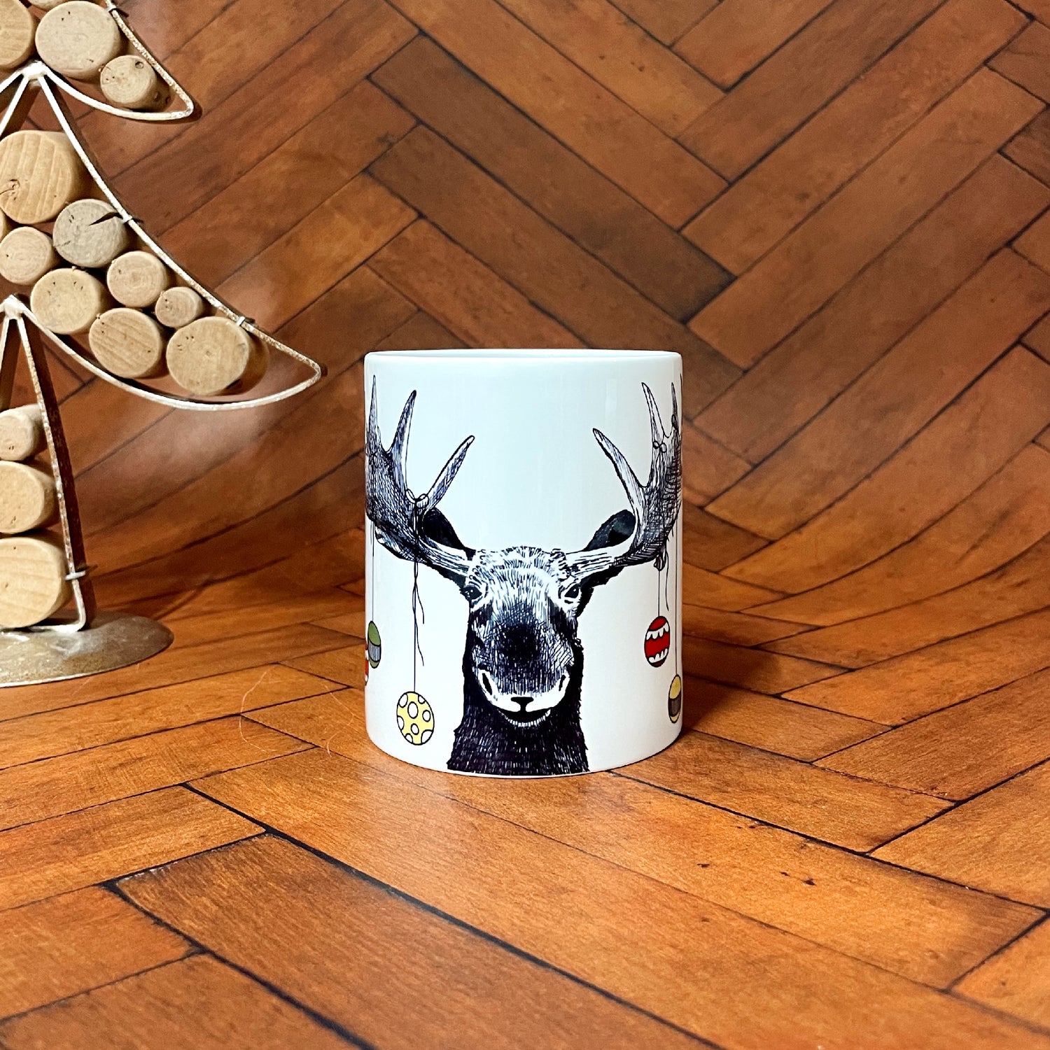 Christmas Tree Bubbles Moose Candle 250g Candle