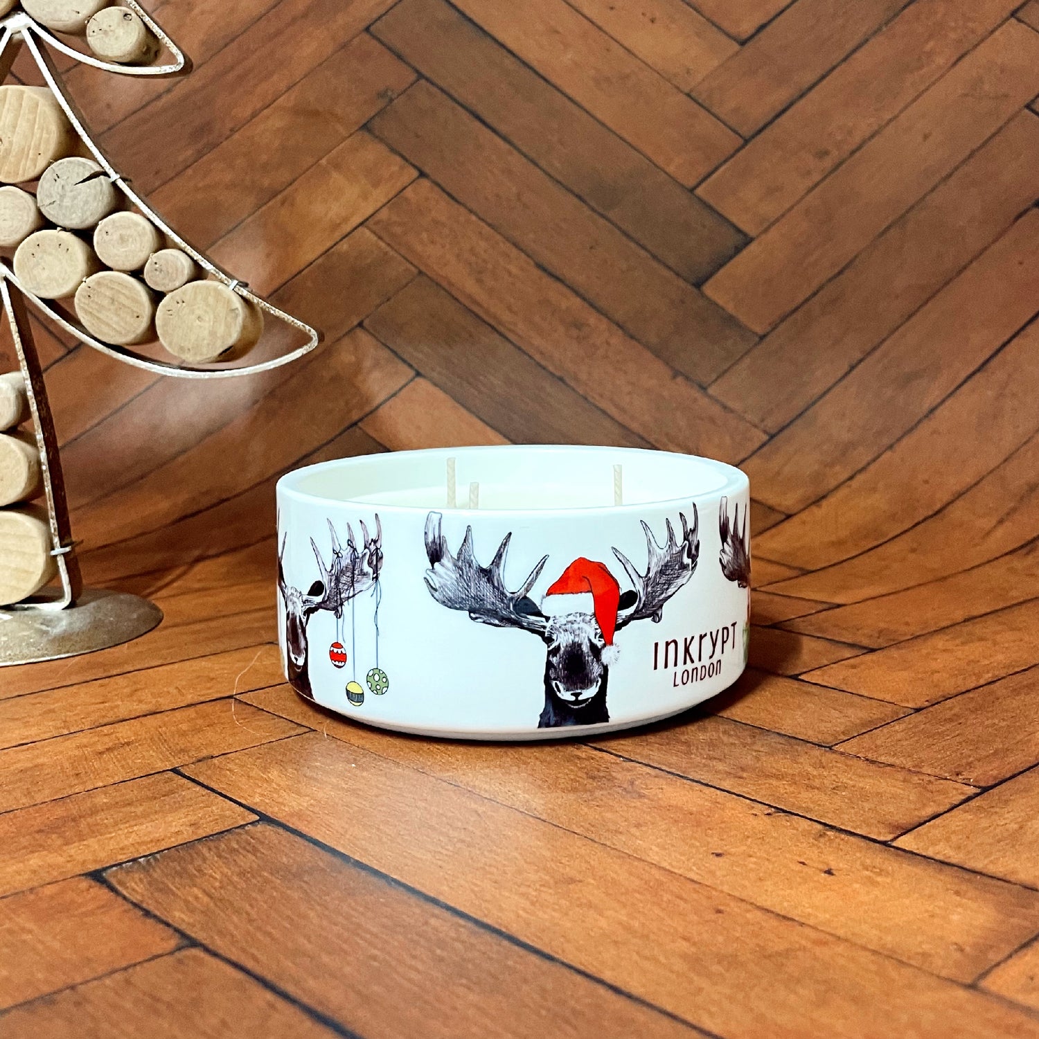 NEW! Festive Moose 250g Candle