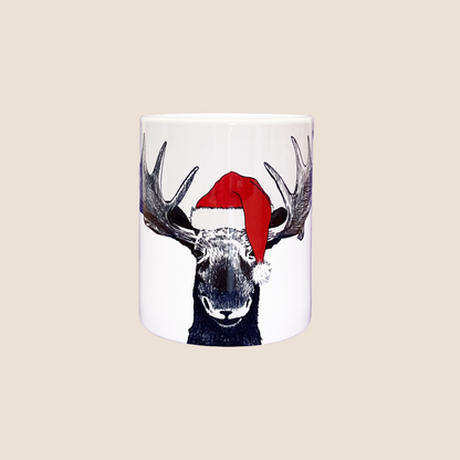 Santa Hat Moose Candle 250g Candle