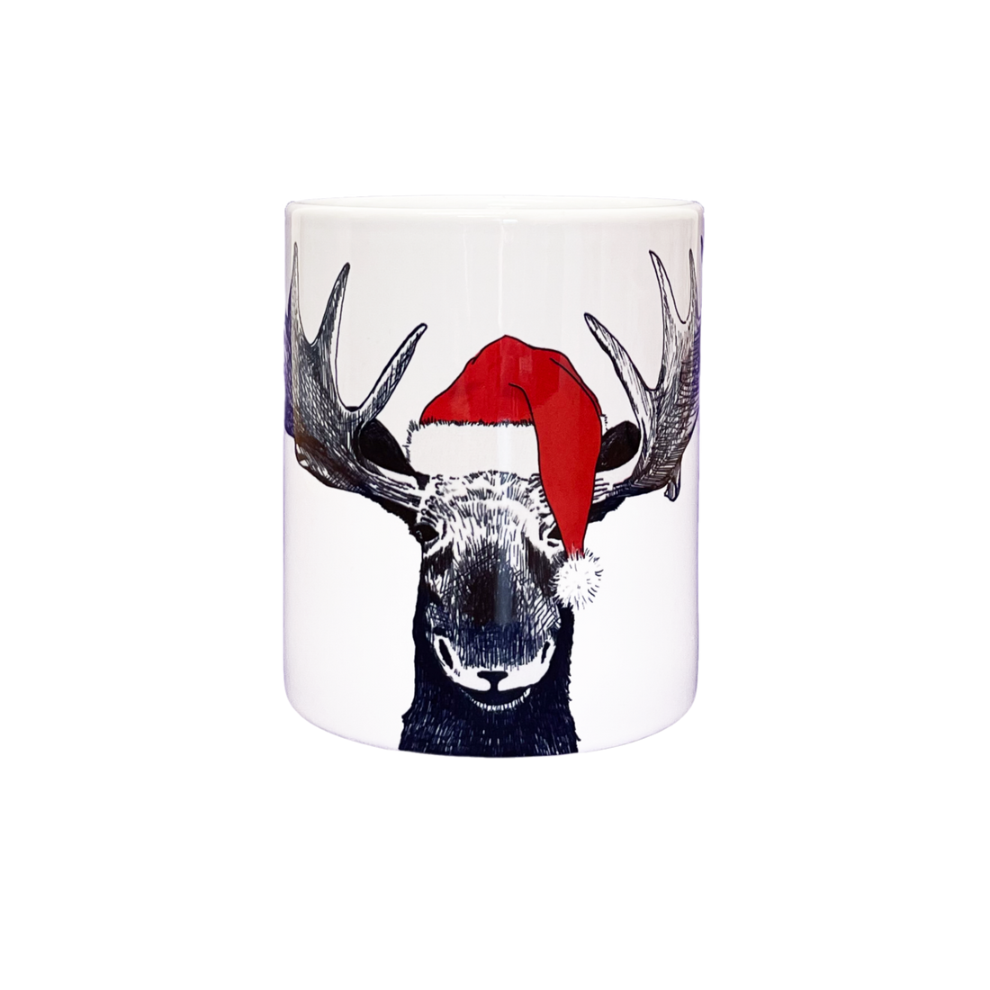 Santa Hat Moose Candle 250g Candle
