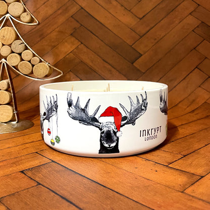 NEW! Festive Moose 800g Candle