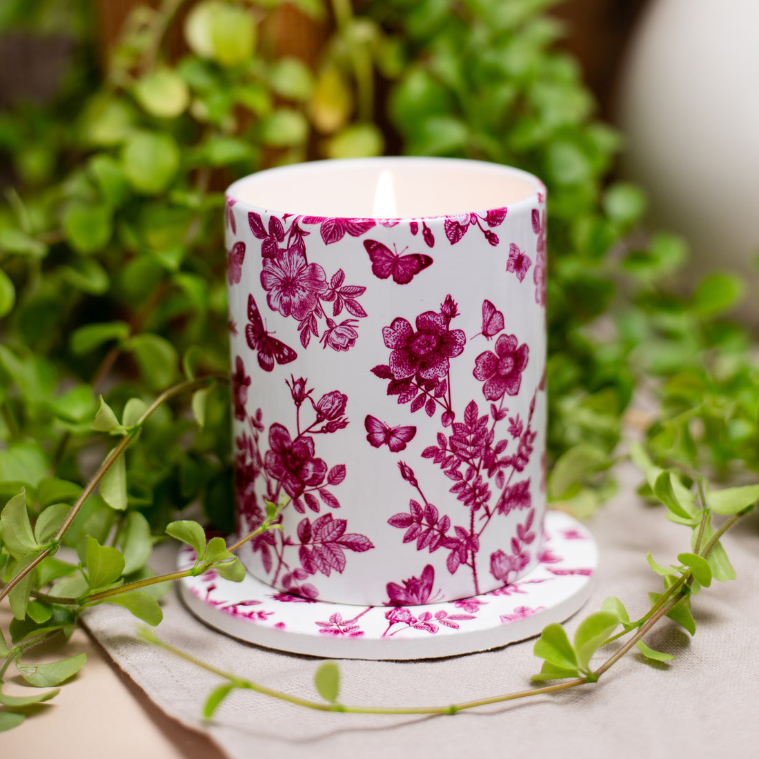 Rose 250g Scented Candle — The Meadow Collection