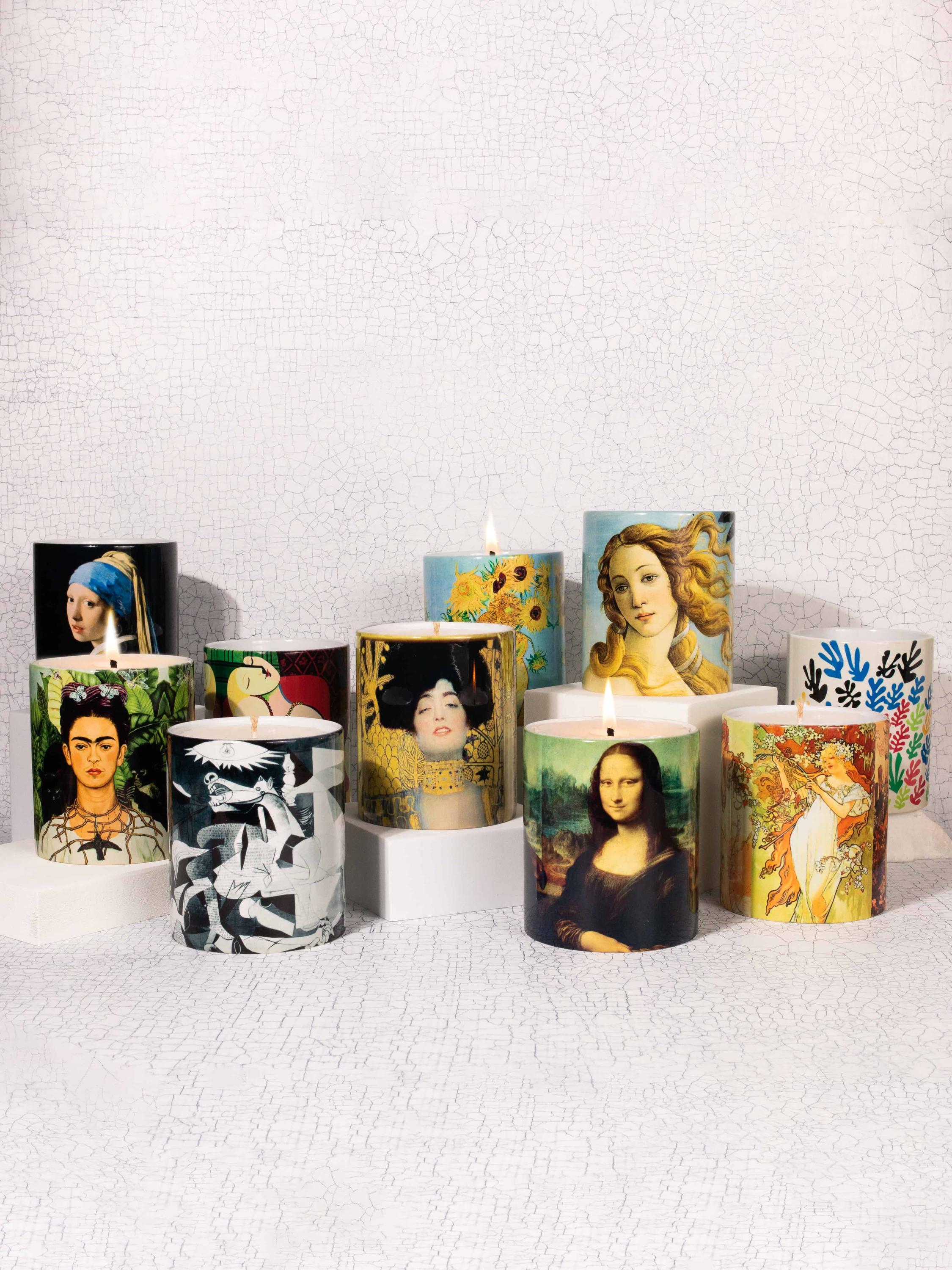 Self Portrait by Frida Kahlo 250g Candle