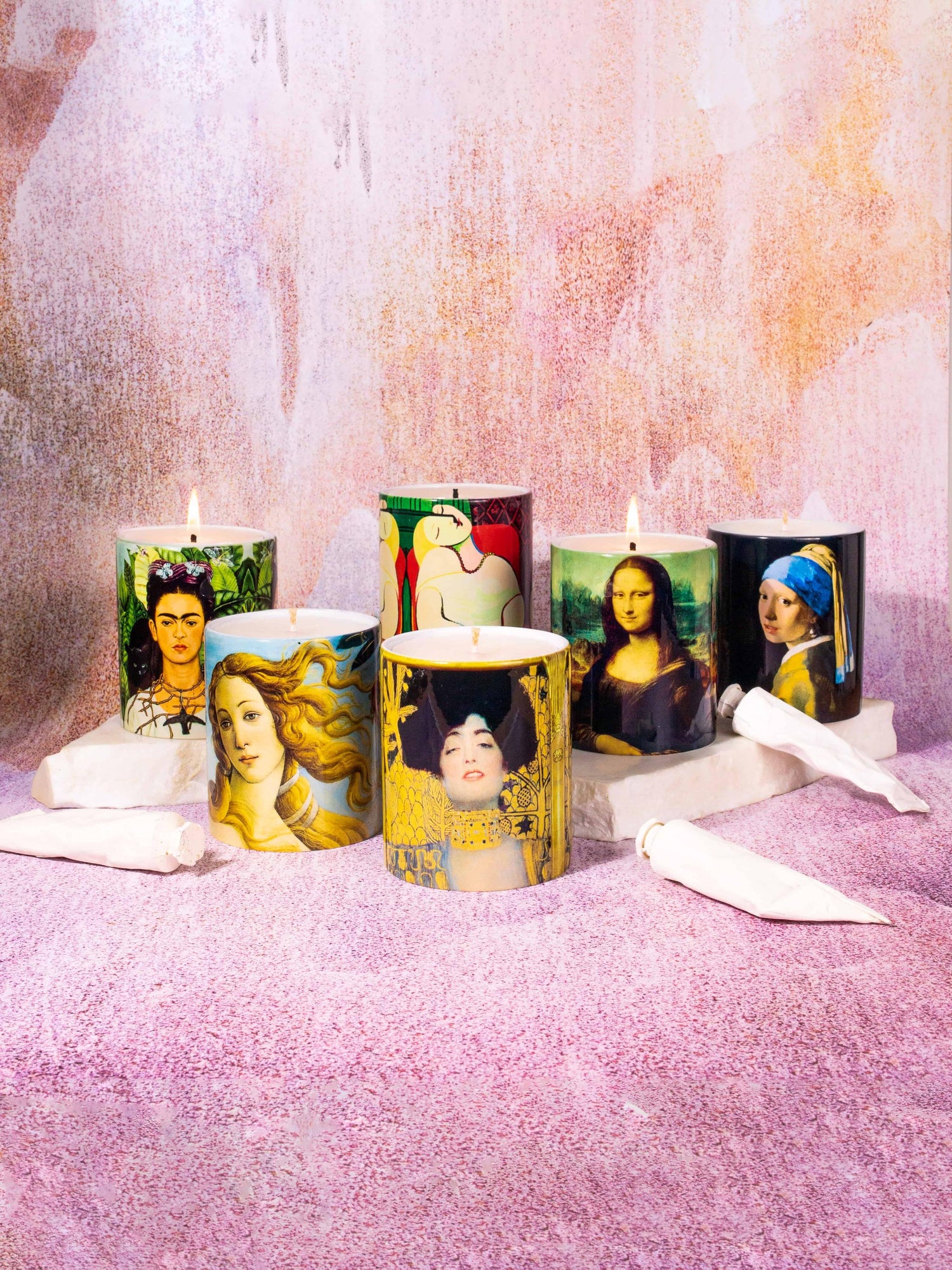 Self Portrait by Frida Kahlo 250g Candle