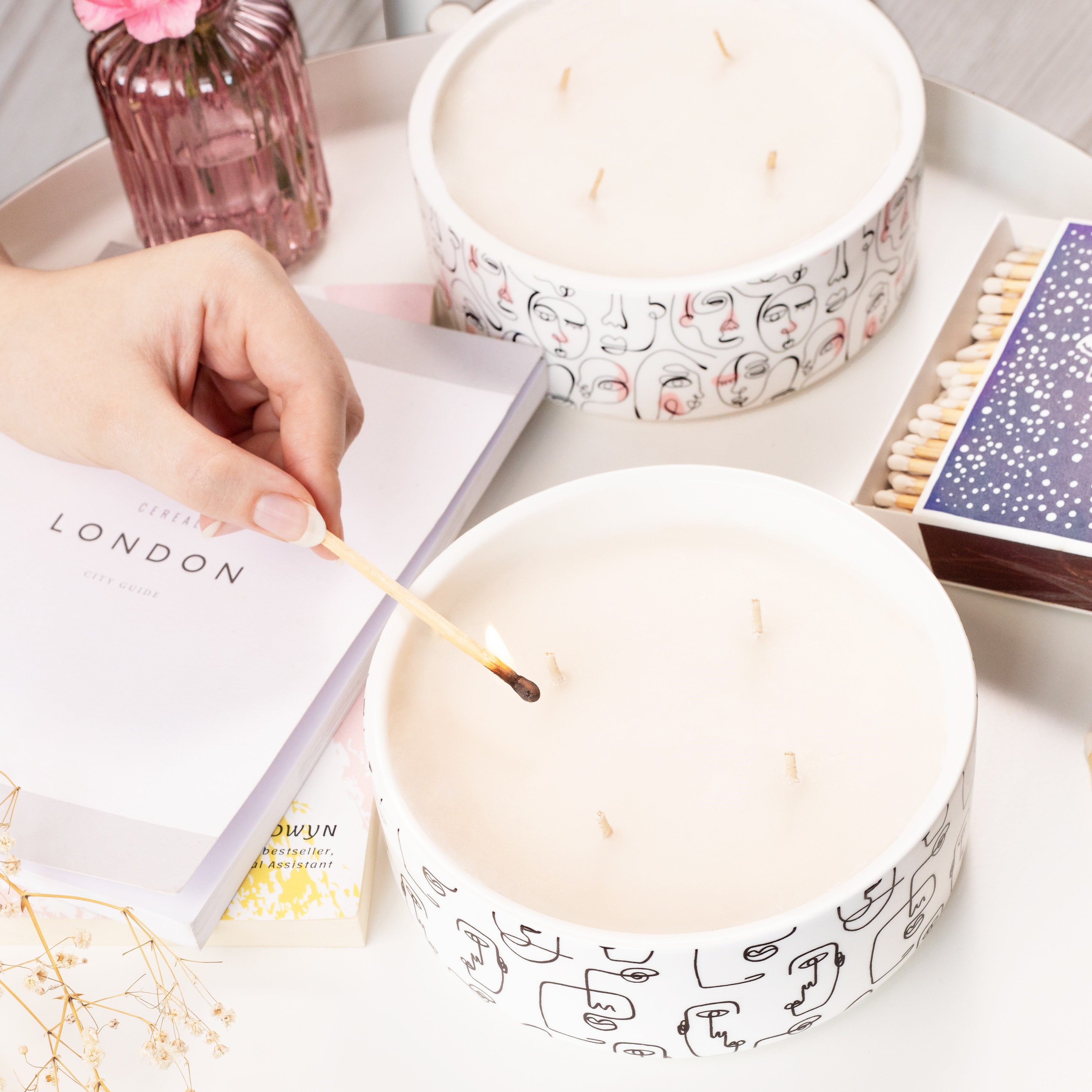 All The Pretty Faces Candle