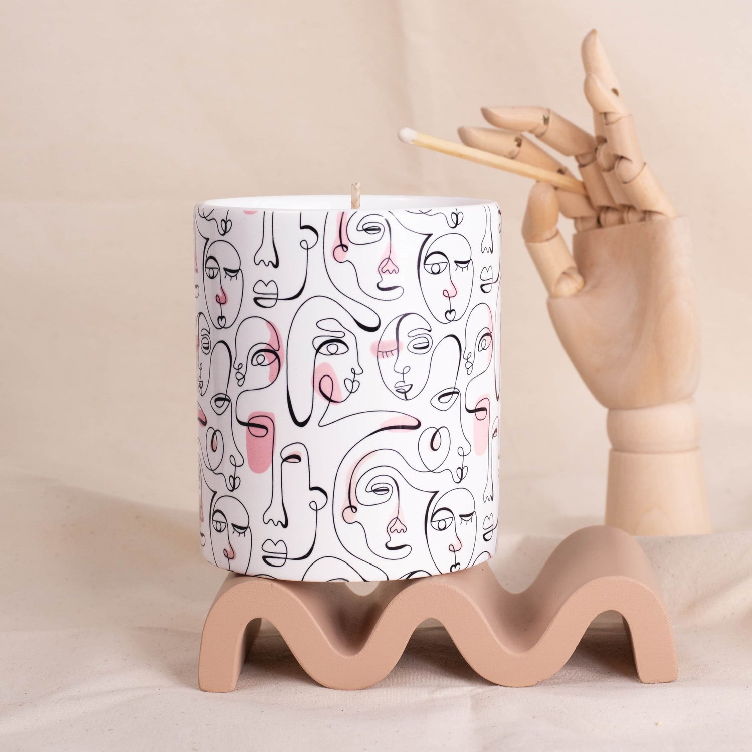 All The Pretty Faces Candle