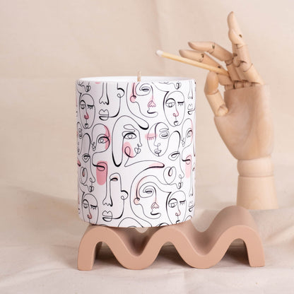 All The Pretty Faces Candle