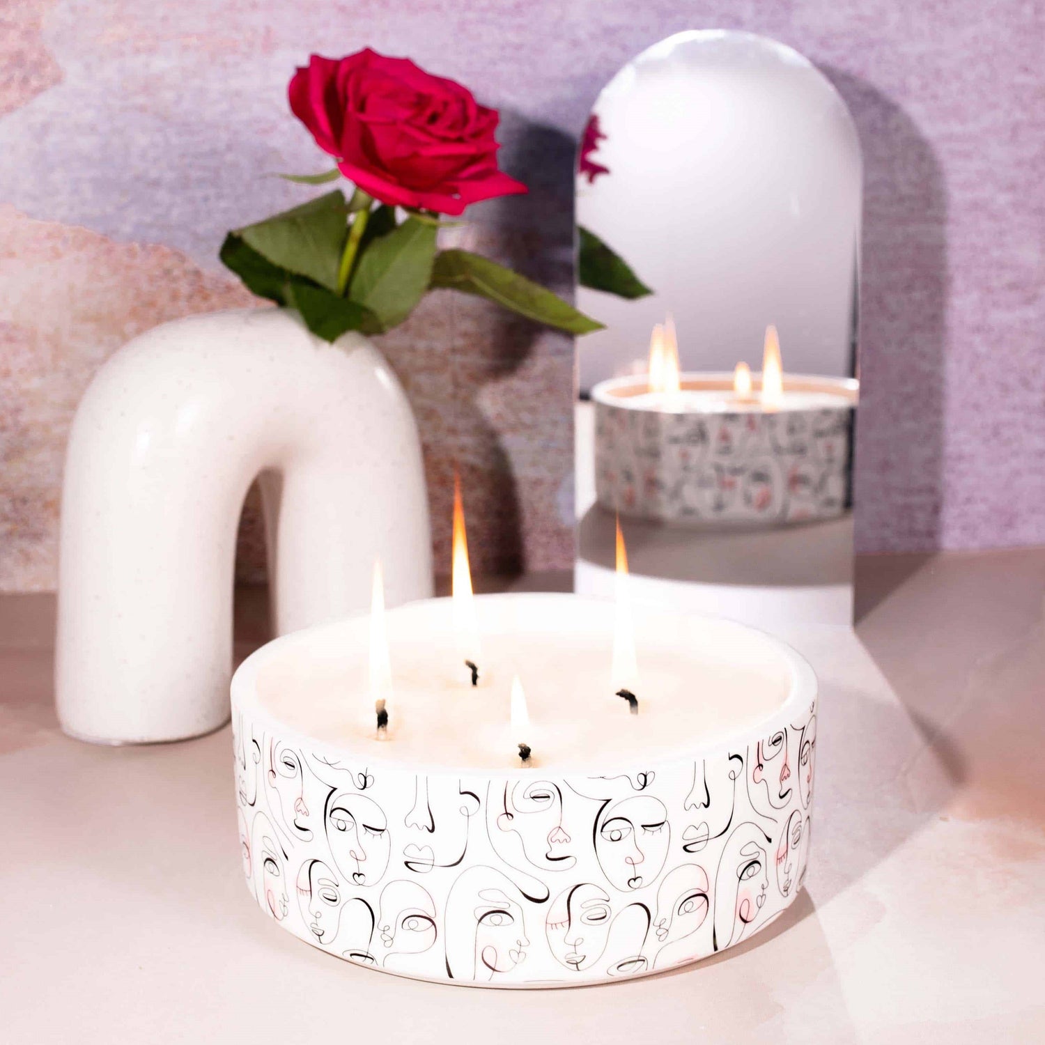 All The Pretty Faces Candle