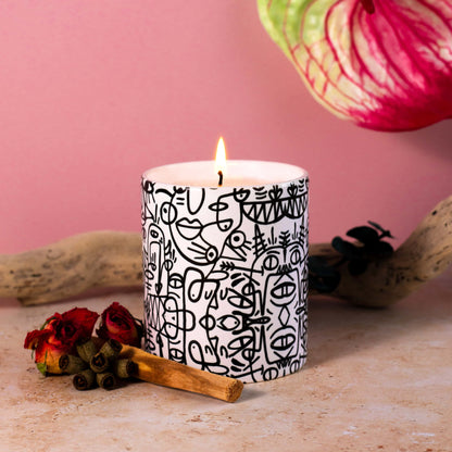 Doodle Doo Candle