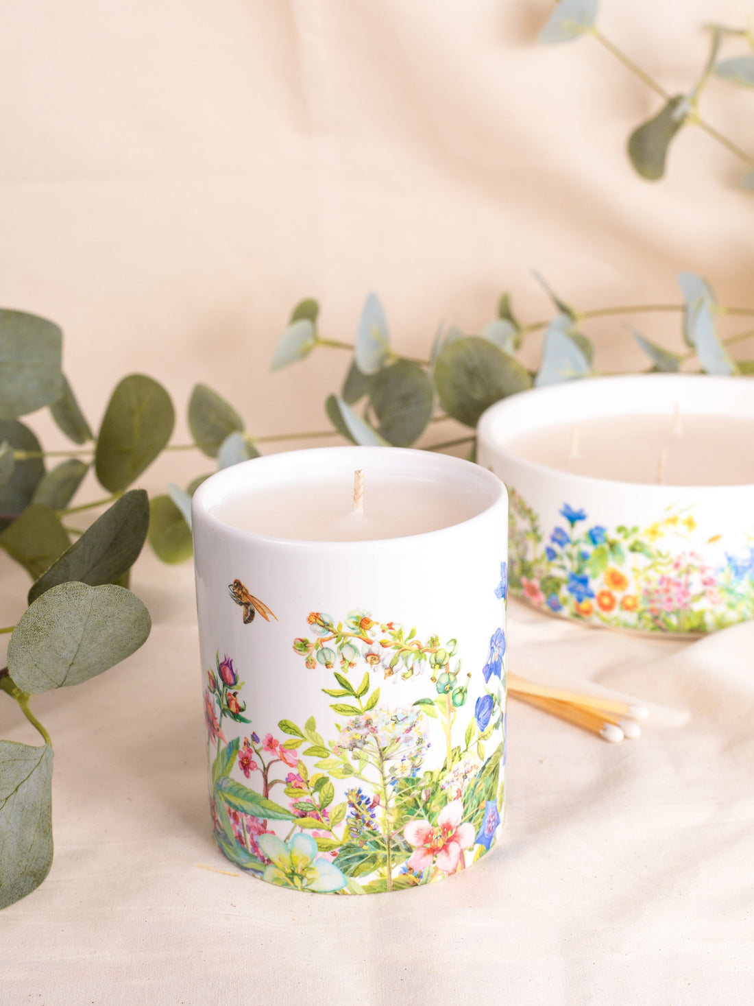 Garden Blossom Candle Set