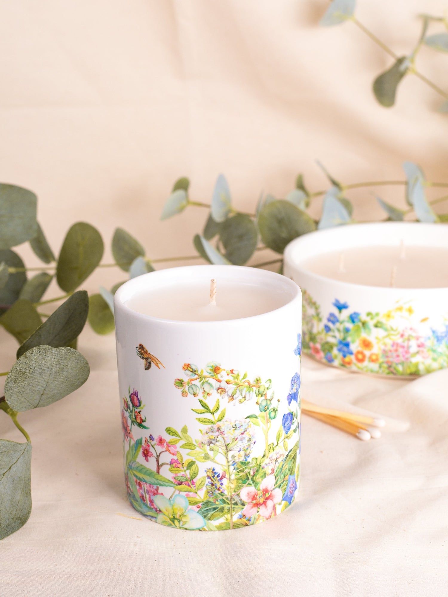 Garden Blossom Candle Set